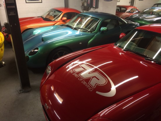 James Agger Autosport TVR Workshop