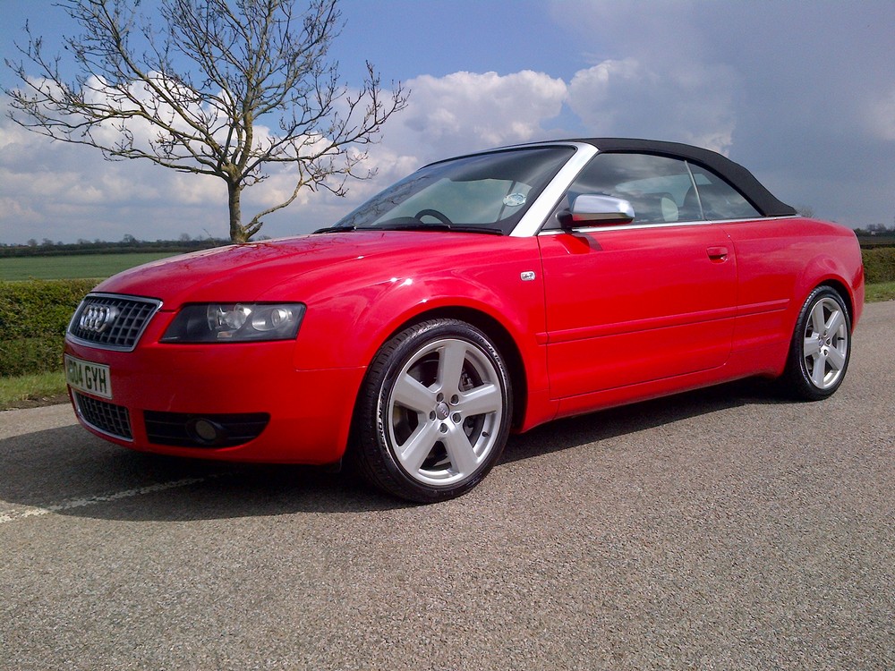 2004 04 Audi S4 4200cc V8 Quattro Convertible 6 Speed Tiptronic Padle Shift James Agger