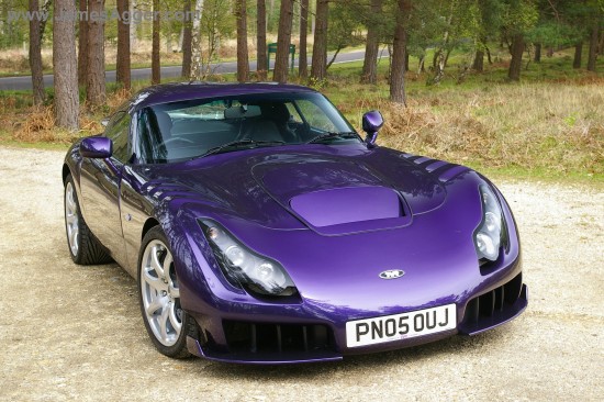 TVR Sagaris PN05 OUJ front top side