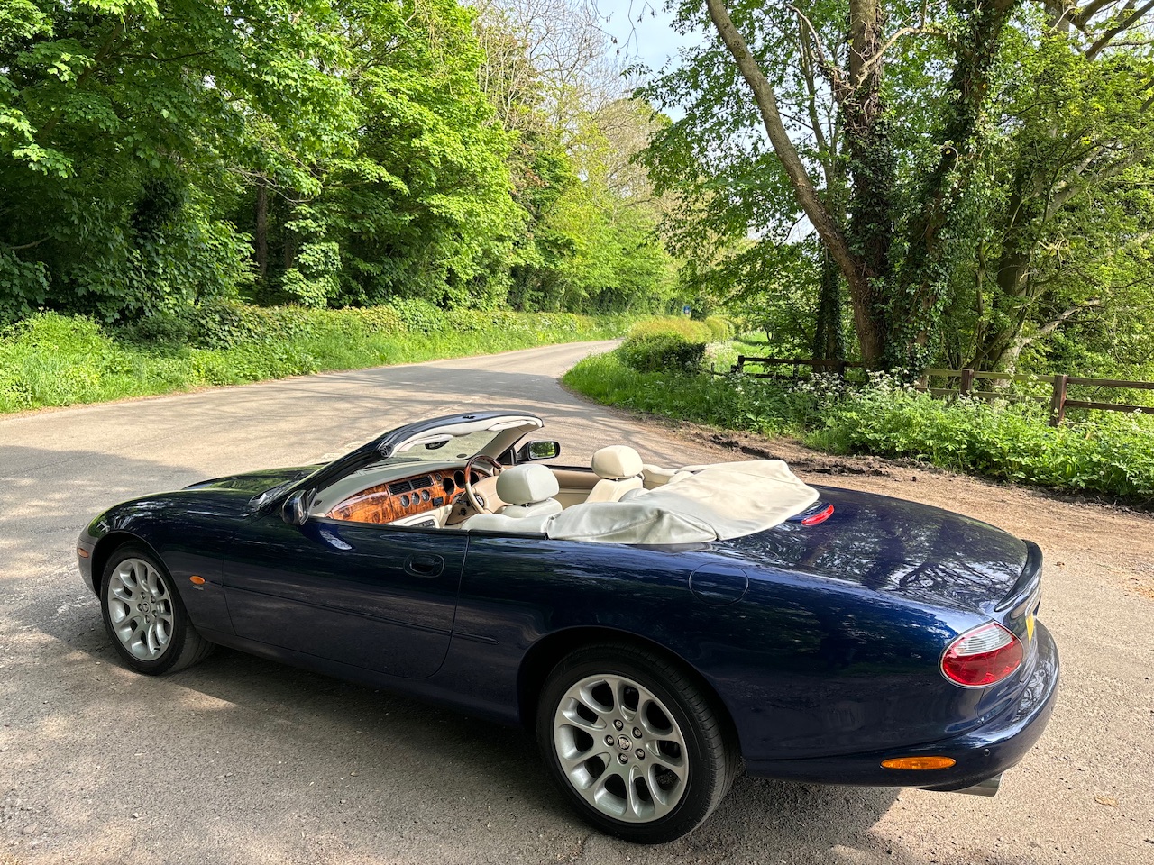 2001 Y Reg Jaguar XKR Convertible Ex Gerry Rafferty Car James Agger